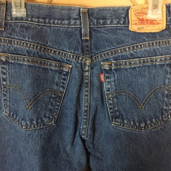 SOLD VINTAGE / Levis 550 HIGH WAIST - Picture 4 of 5